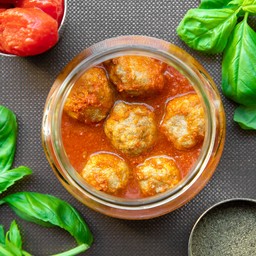 Piedmontese Fassona meatballs with sauce